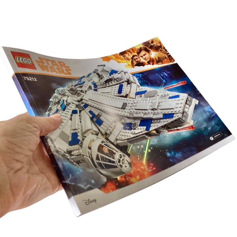 (Manual Only) LEGO Star Wars Millenium Falcon 75212 Set - Instructions Booklet